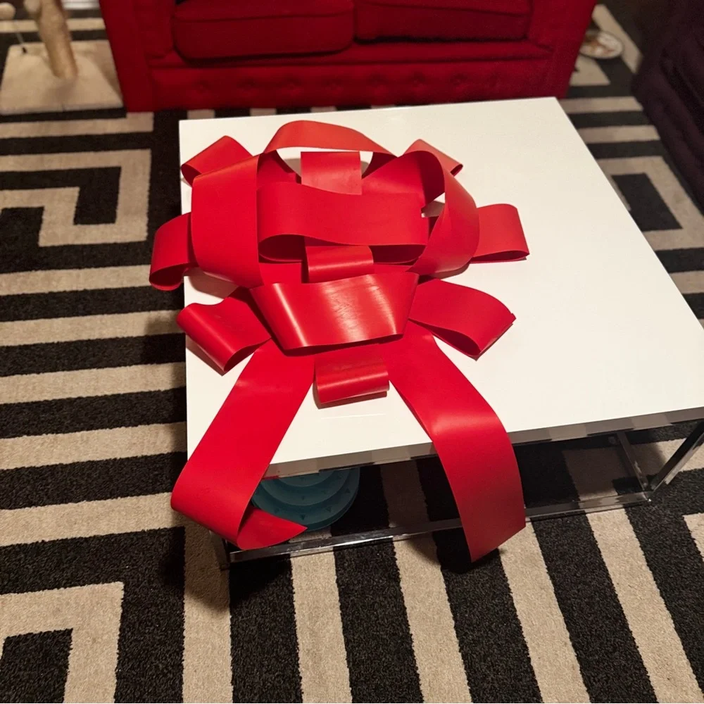 Elegant Red Ribbon Gift Box - Picture 4 of 16